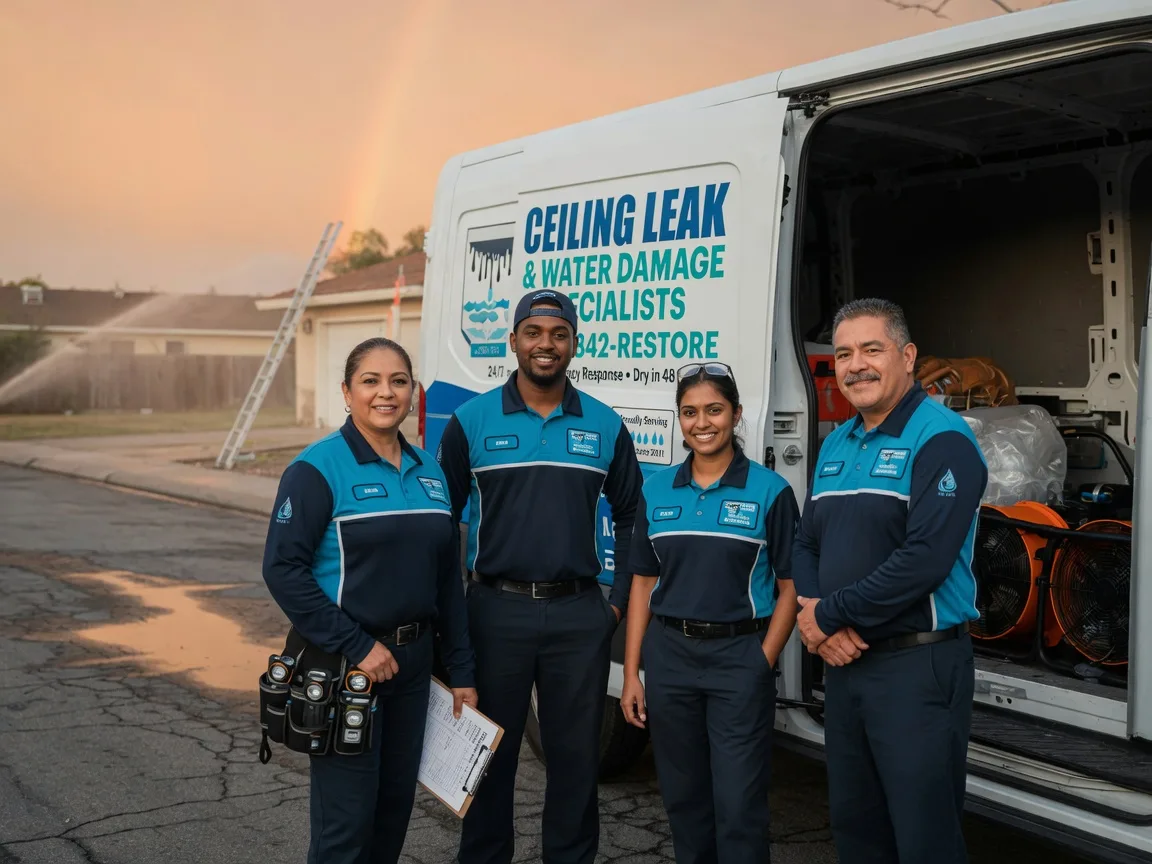 Ceiling Leak Cleanup company in Elkton, MI