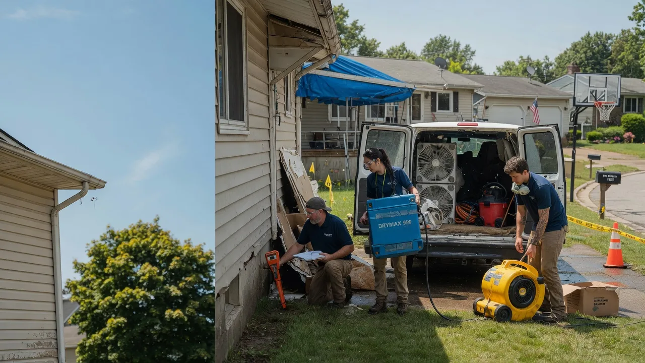 Ceiling Leak Cleanup in Elkton, MI near me